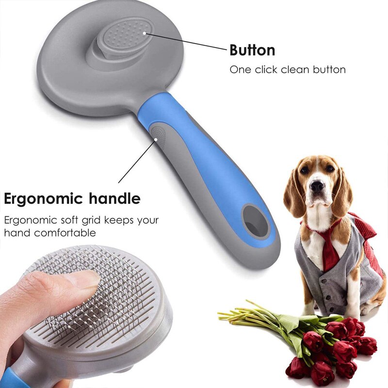 Self-Cleaning Slicker Brush - Choose Your Needle Type