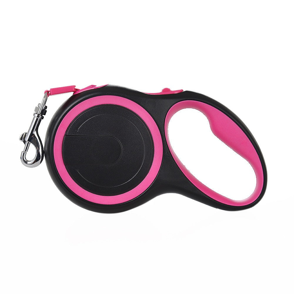 Retractable Double-Head Dog Leash with LED Light