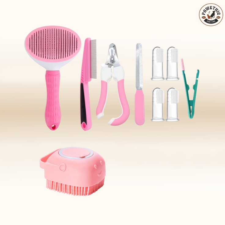 10-in-1 Pet Grooming Kit - Complete Care Set