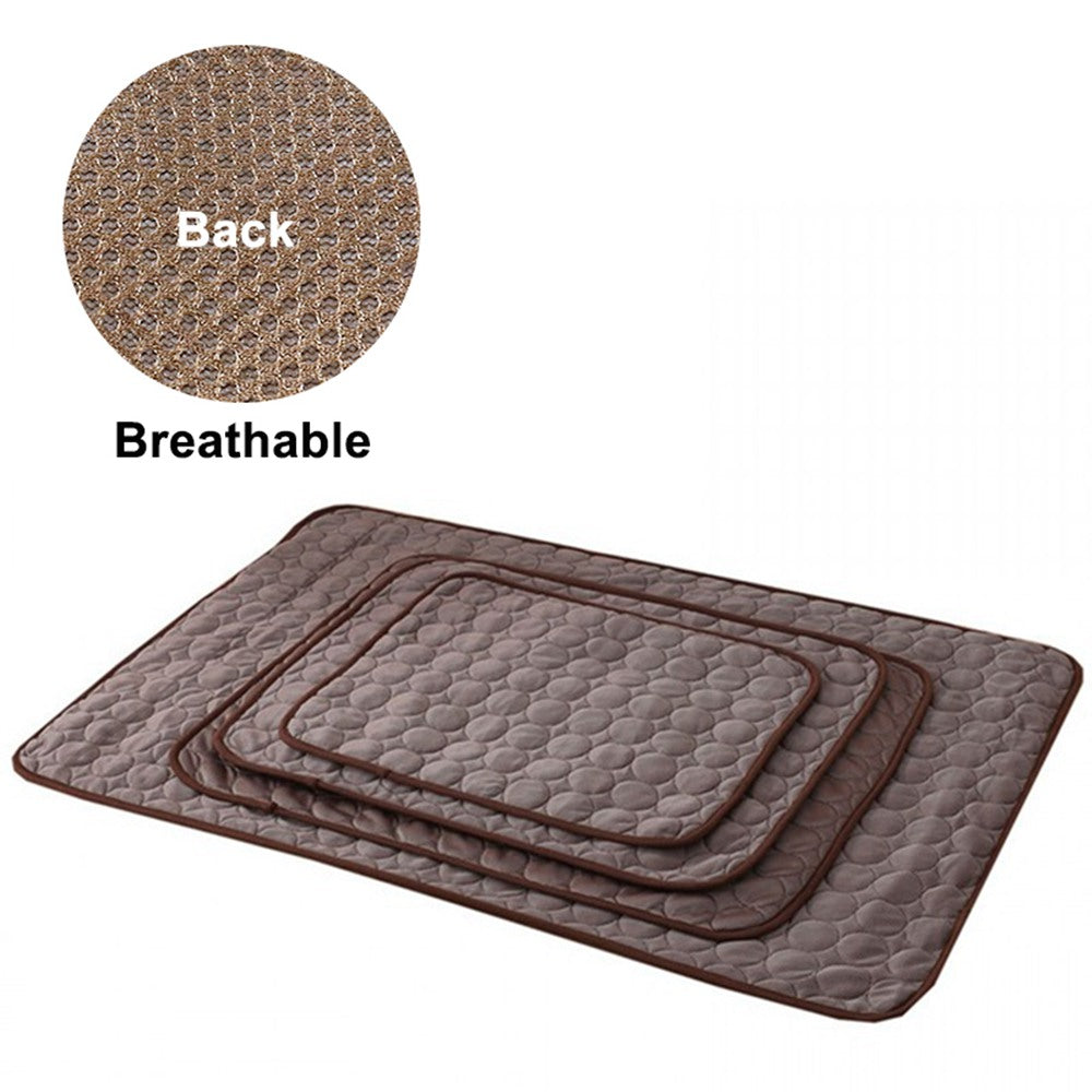 Breathable Pet Cooling Mat - Summer Cooling Pad for Dogs & Cats