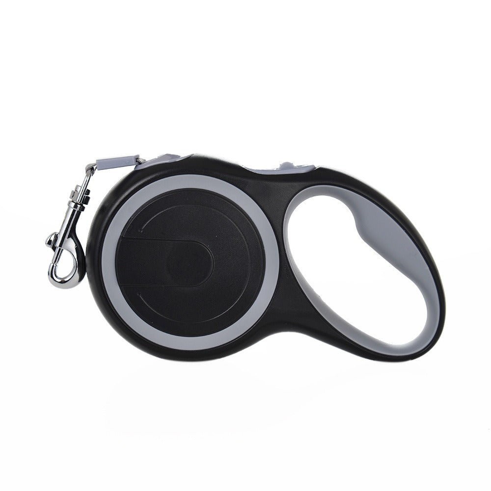 Retractable Double-Head Dog Leash with LED Light