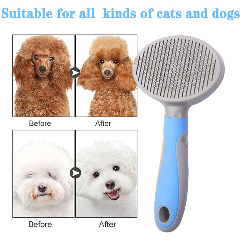 Self-Cleaning Slicker Brush - Choose Your Needle Type