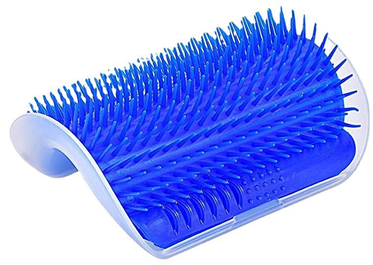 Corner Cat Grooming Brush - Wall Mounted Hair Remover
