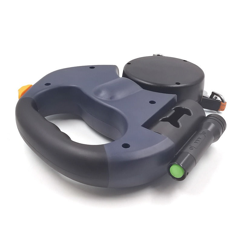Retractable Double-Head Dog Leash with LED Light