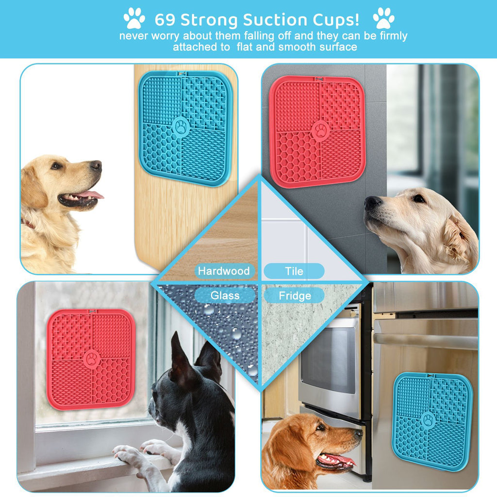 Suction Lick Mat for Dogs - Anxiety Relief & Slow Feeding