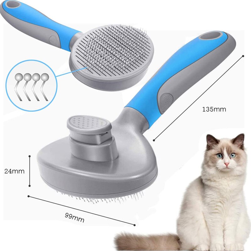 Self-Cleaning Slicker Brush - Choose Your Needle Type