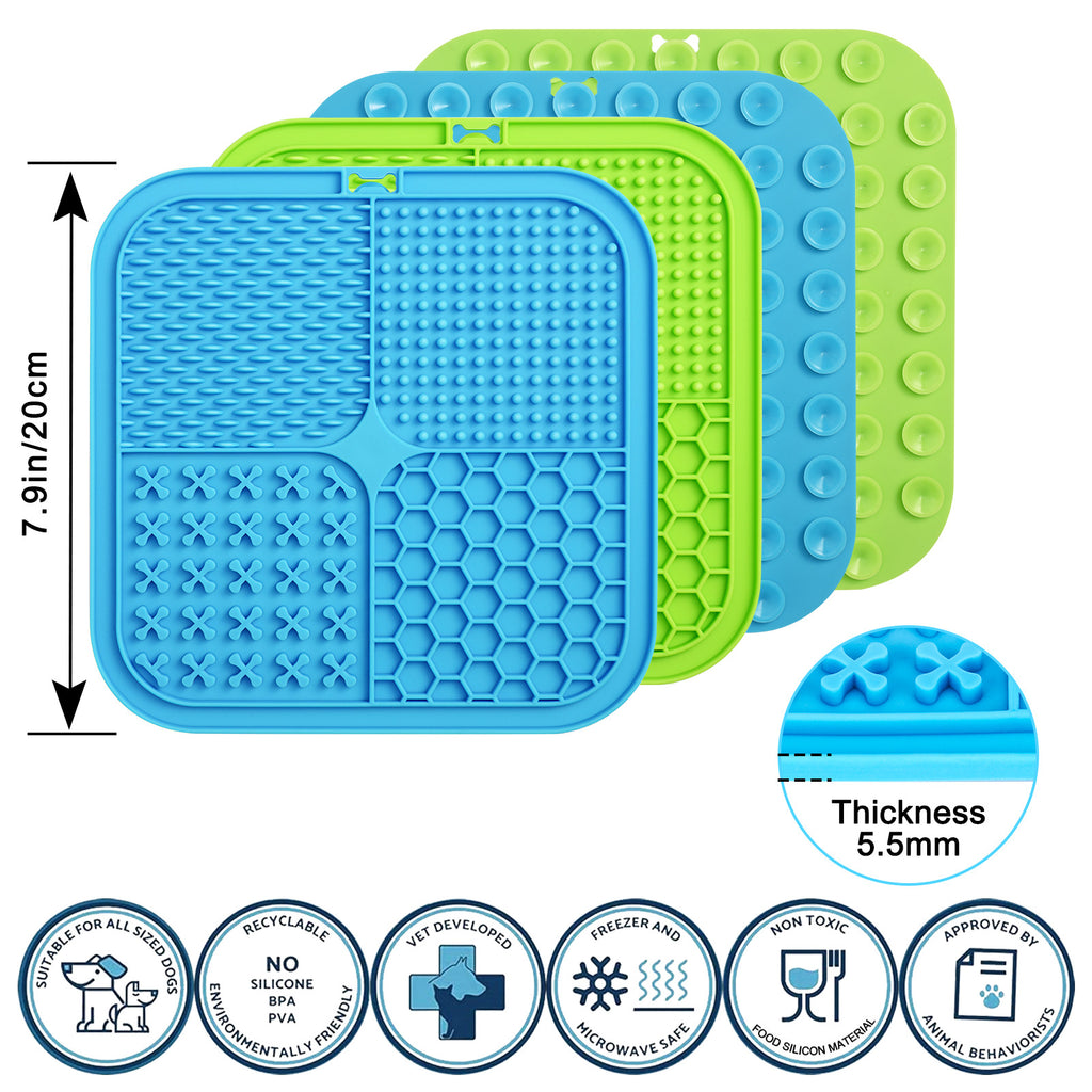 Suction Lick Mat for Dogs - Anxiety Relief & Slow Feeding
