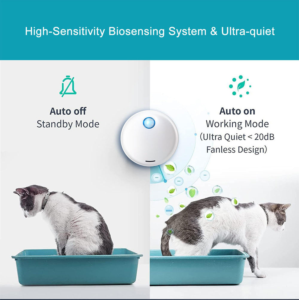 Smart Pet Air Purifier - Odour & Bacteria Eliminator