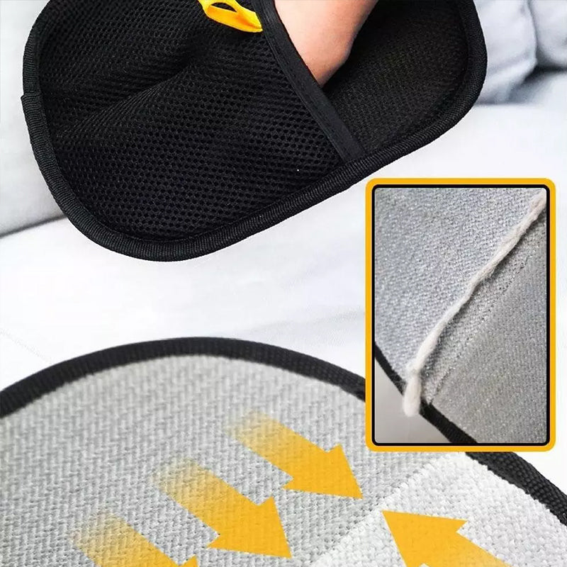 Static Pet Hair Removal Gloves - 3-in-1 Grooming & Cleaning