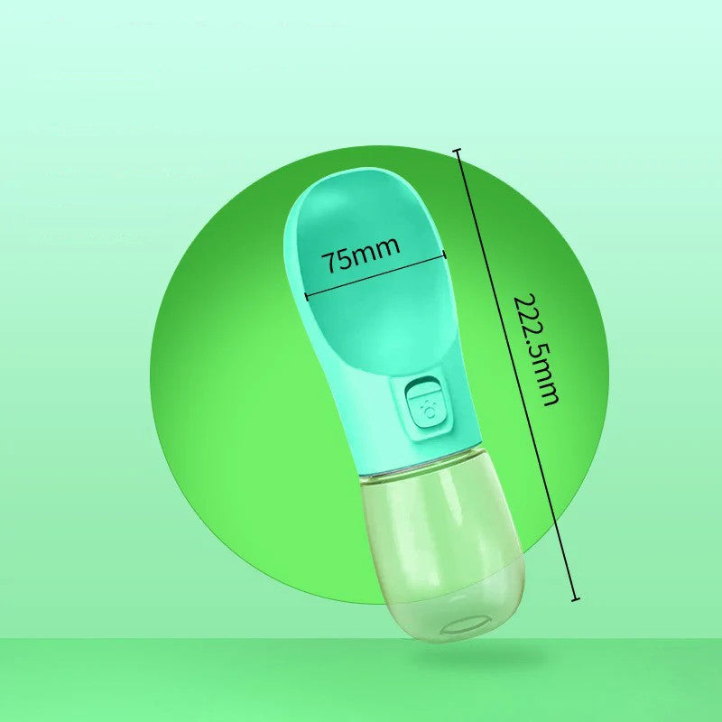 2-in-1 Pet Tumbler - Portable Food & Water Cup