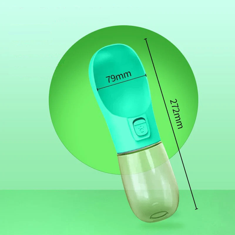 2-in-1 Pet Tumbler - Portable Food & Water Cup