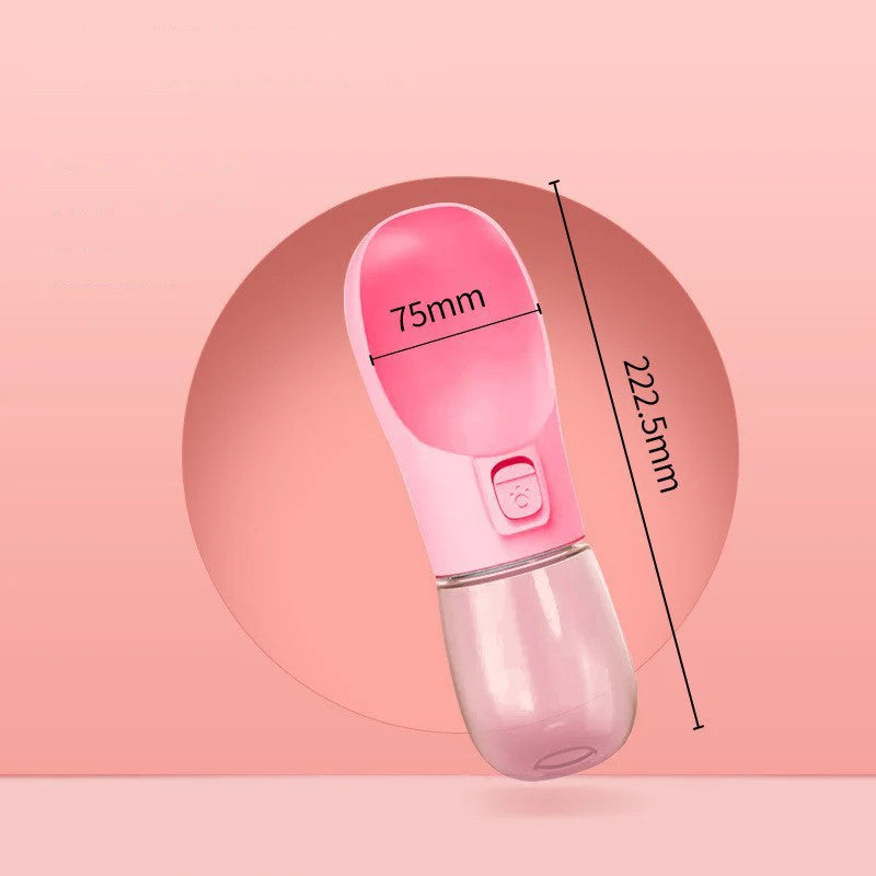 2-in-1 Pet Tumbler - Portable Food & Water Cup