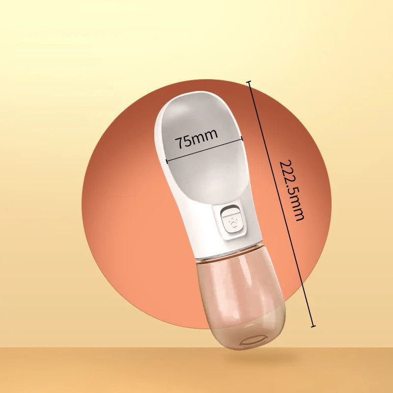 2-in-1 Pet Tumbler - Portable Food & Water Cup