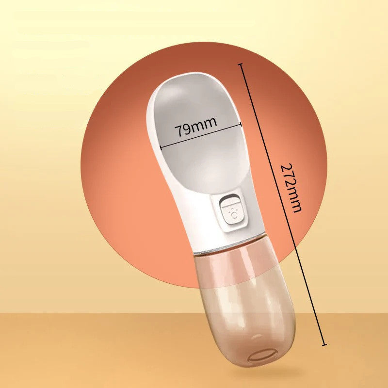 2-in-1 Pet Tumbler - Portable Food & Water Cup